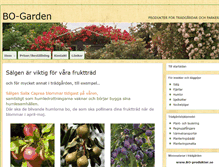 Tablet Screenshot of bo-garden.se